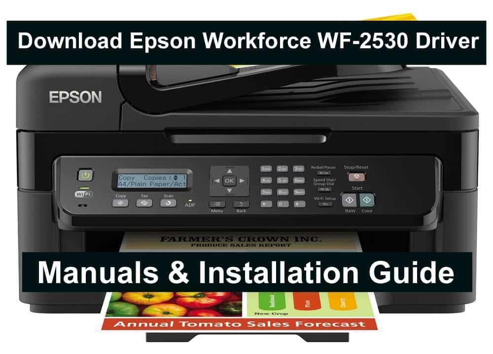 Epson Workforce WF-2530 Driver