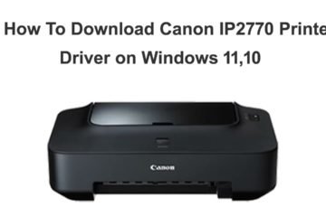 Download Canon IP2770 Printer Driver